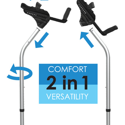Forearm Crutches Combo Stix by Mobility Designed