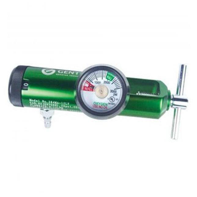 Oxygen Regulator, Yoke Style 0-15 LPM