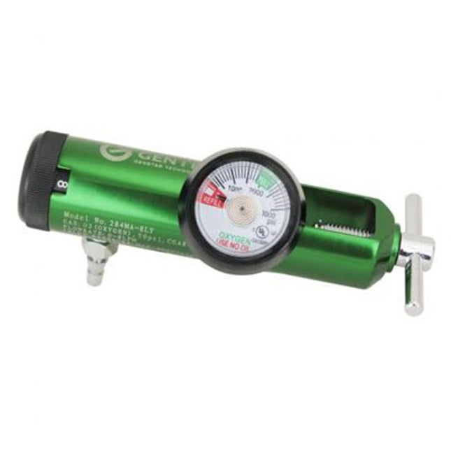 Oxygen Regulator, Yoke Style 0-8 LPM