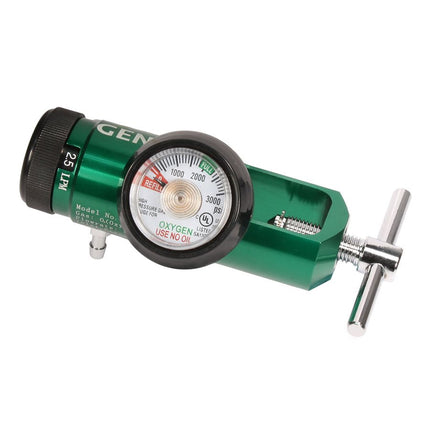 Oxygen Regulator Mini, Yoke Style 0-8 LPM