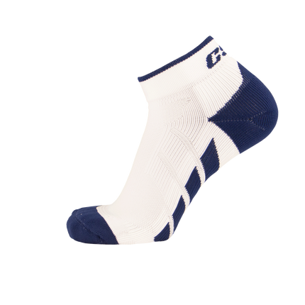 CSX X110 High Cut Ankle Sock PRO Navy on White