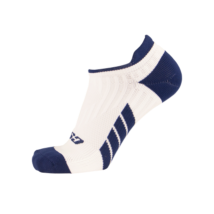 CSX X100 Low Cut Ankle Socks PRO Navy on White