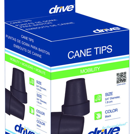 Cane Tip, 3/4" Diameter, 1 Pair