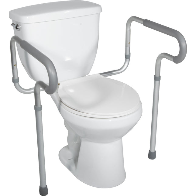 Toilet Safety Frame with Padded Armrests