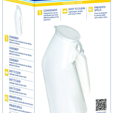 Lifestyle Incontinence Aid Male Urinal