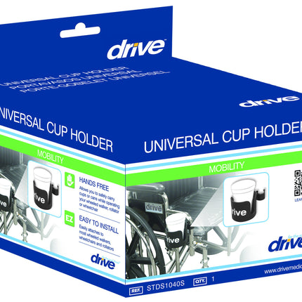 Universal Cup Holder, 3" Wide