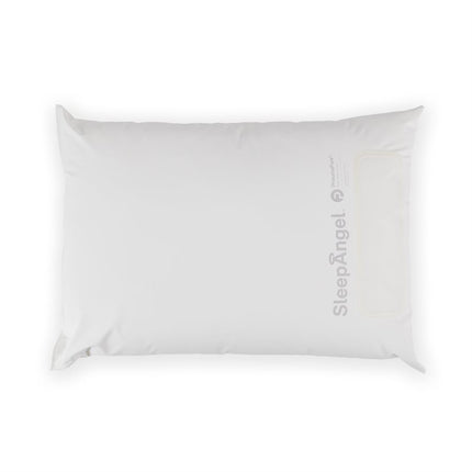 SleepAngel Microfibre Pillow, Medium Height 50 x 70 cm