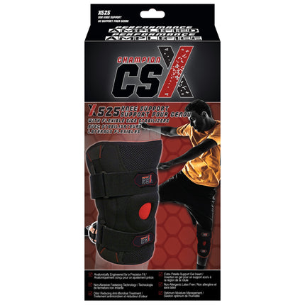Knee Support with Flexible Side Stabilizers X525 