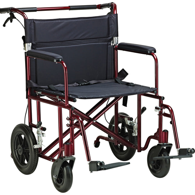 Bariatric Heavy Duty Transport Wheelchair