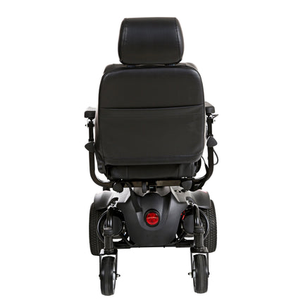 Titan AXS Mid-Wheel Power Wheelchair, 18"x18" Captain Seat