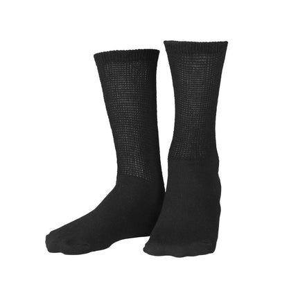  Diabetic Socks with Loose Fit Crew Length 3/Pack