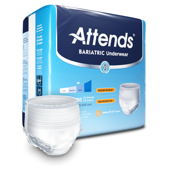 Attends Bariatric Protective Underwear