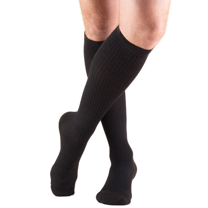 Knee High Casual Cushion Foot / Men's Socks