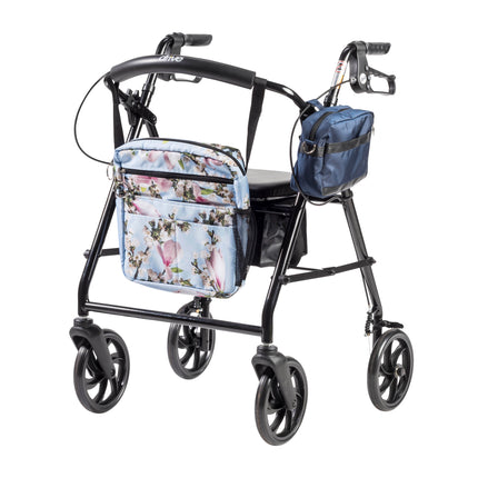Universal Mobility Tote, Blue Floral