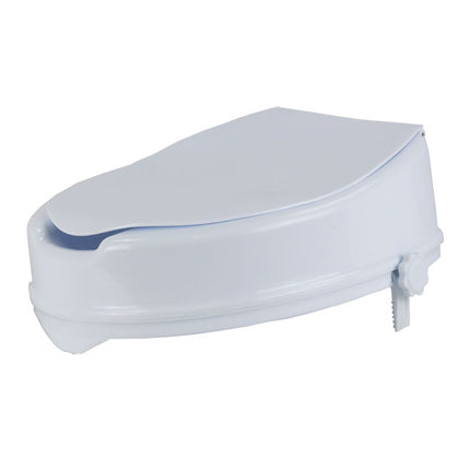 4" Raised Toilet Seat with Lid 