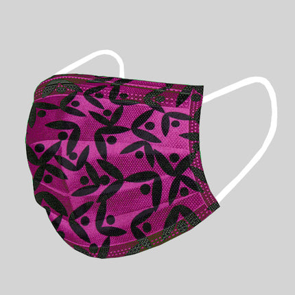 Reusable/Washable Face Mask in Wild Berry Color