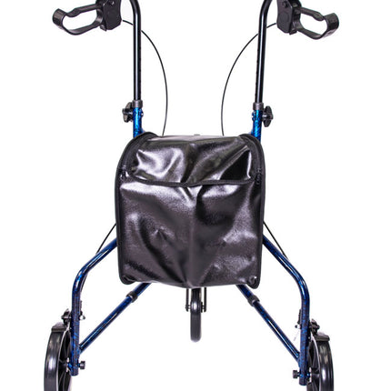 3 Wheel Aluminum Rollator Blue by MOBB