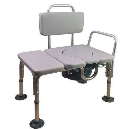 Padded Transfer Commode Chair