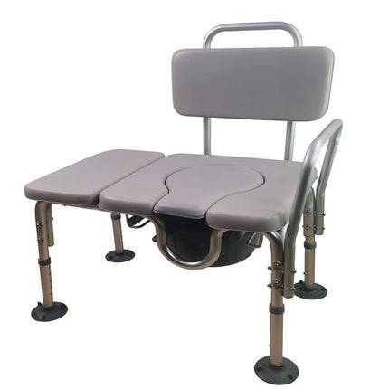 Padded Transfer Commode Chair