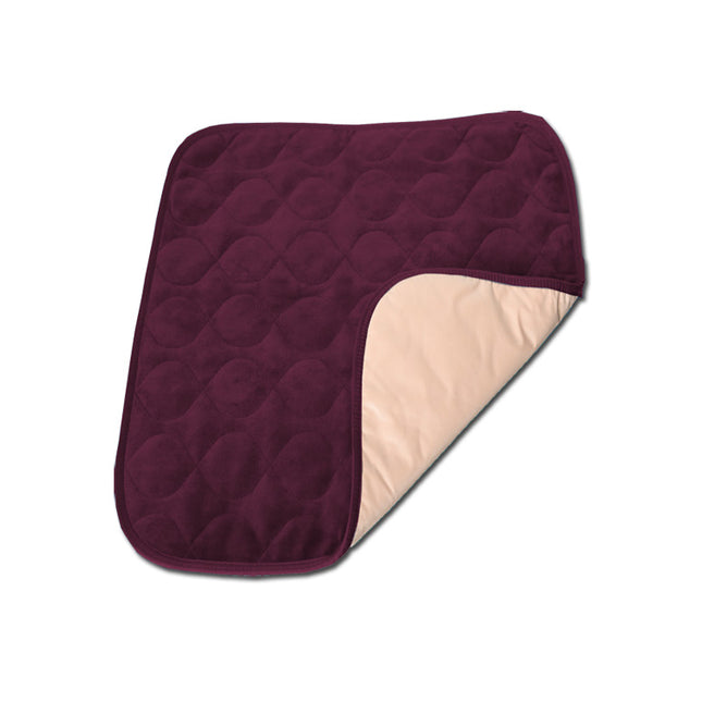 Velvet Chair Protector Pad Burgundy