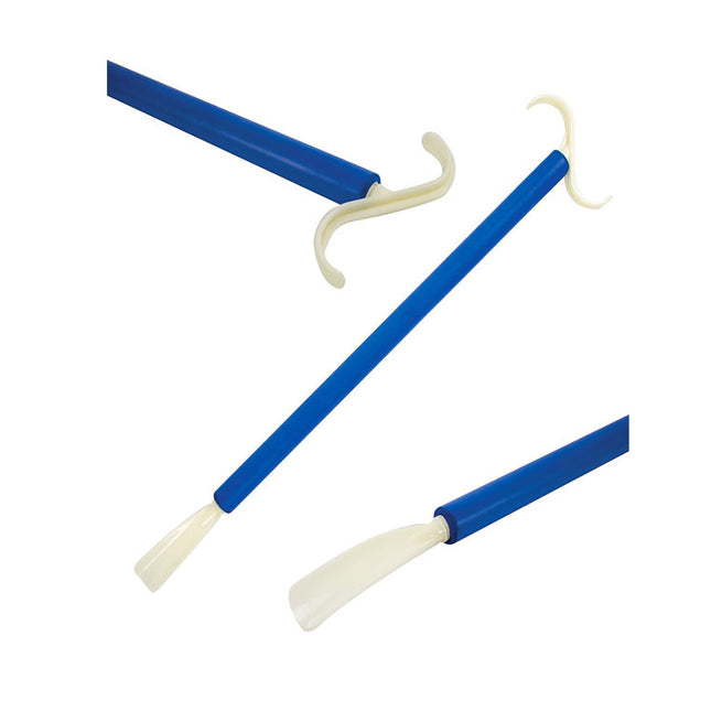 EZ Dressing Stick/Shoehorn Combo by Mobb Home Health Care 