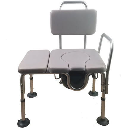 Padded Transfer Commode Chair