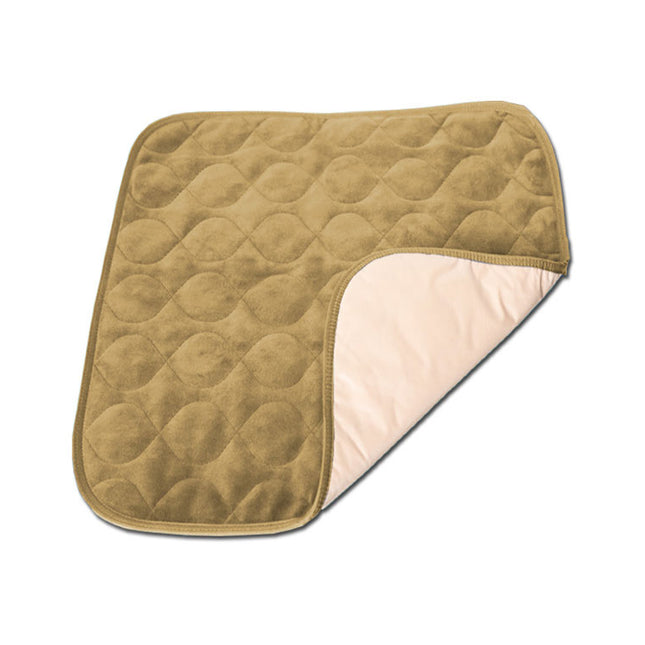 Velvet Chair Protector Pad Khaki