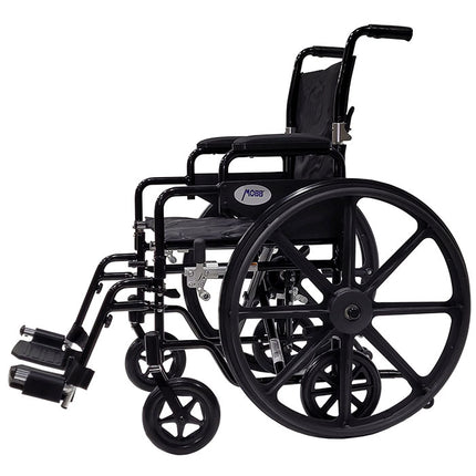 18" Aluminum Wheelchair/Lightweight Transport Chair Duo