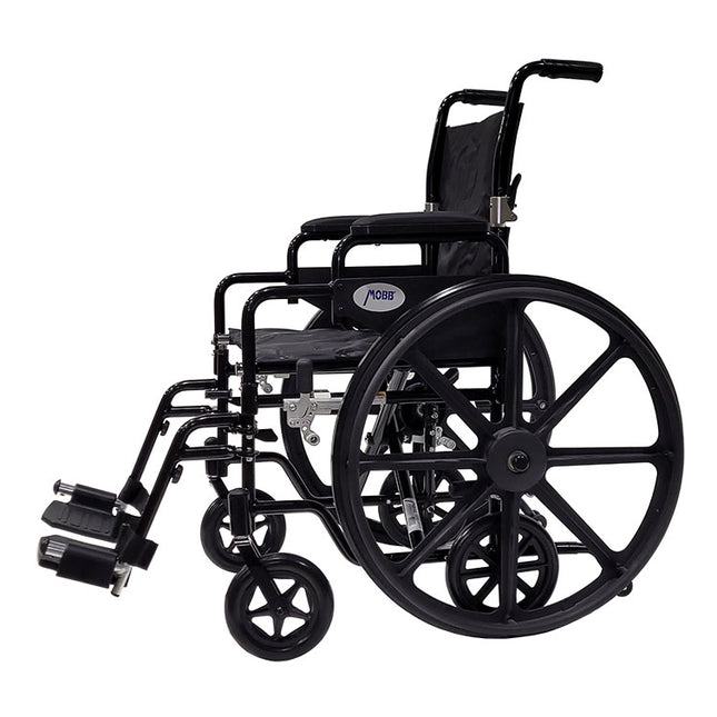 18" Aluminum Wheelchair/Lightweight Transport Chair Duo