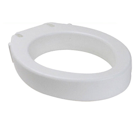 Elongated 4 inch Raised Toilet Seat
