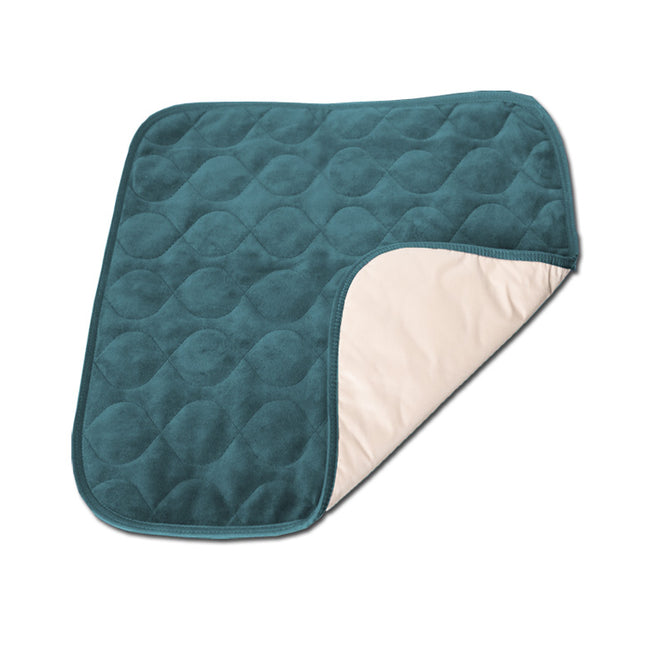 Velvet Chair Protector Pad Green by Mobb Home Health Care 