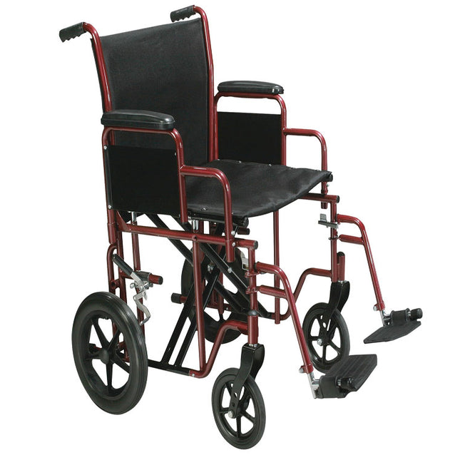 Heavy Duty Transport Chair 22" wide by Mobb Home Health Care 