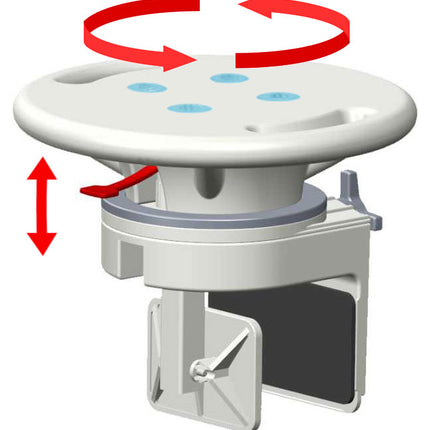 Rotating Bathtub Seat