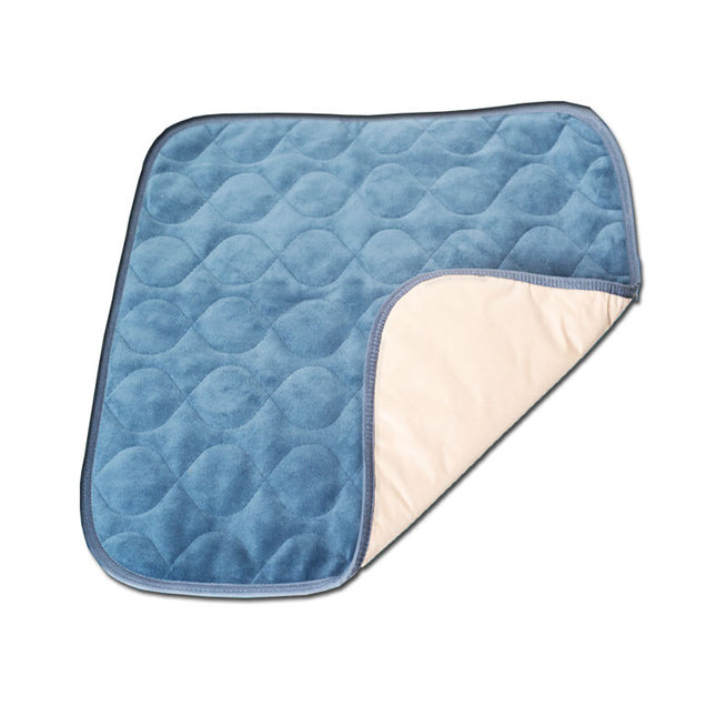 Velvet Chair Protector Pad Blue
