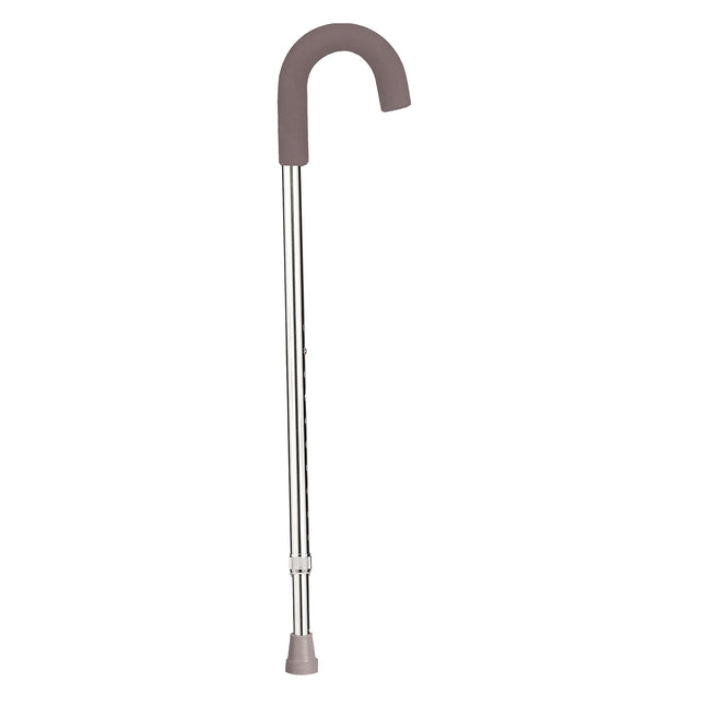 Aluminum Round Handle Cane with Foam Grip
