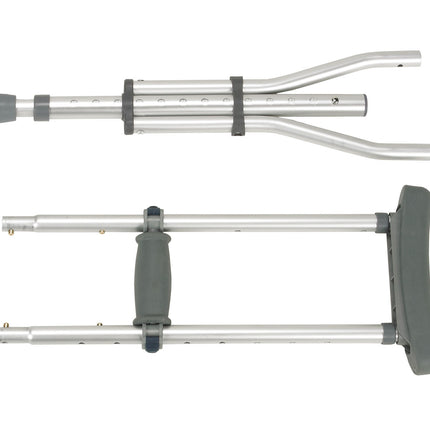 Knock Down Universal Aluminum Crutches, 1 Pair