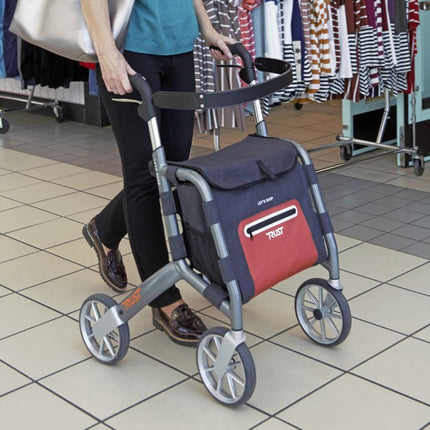Let's Shop Outdoor Rollator - Black