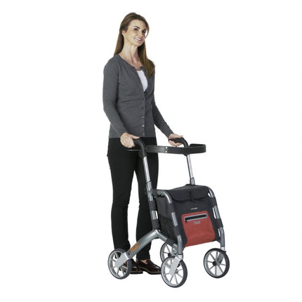 Let's Shop Outdoor Rollator - Black