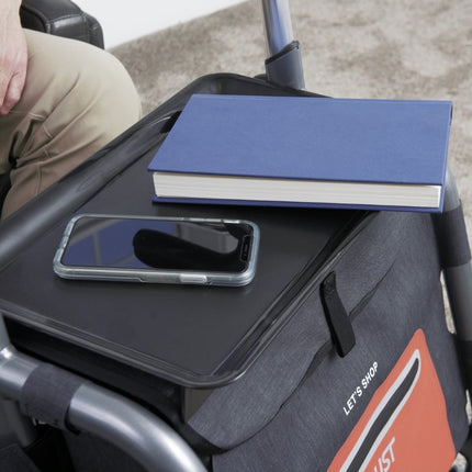 Let's Shop Outdoor Rollator - Black