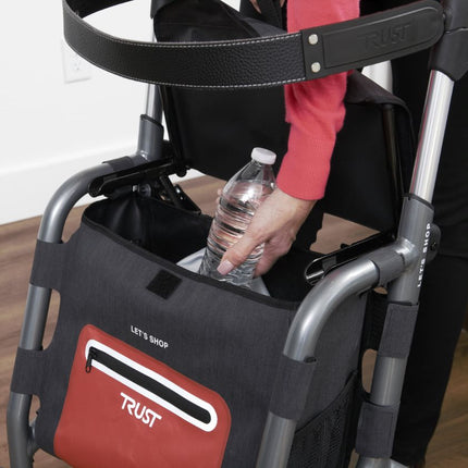 Let's Shop Outdoor Rollator - Black
