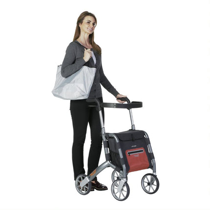 Let's Shop Outdoor Rollator - Black