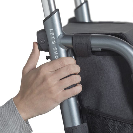 Let's Shop Outdoor Rollator - Black