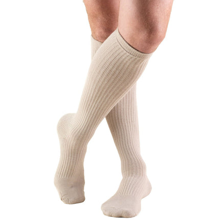 Knee High Casual Cushion Foot / Men's Socks