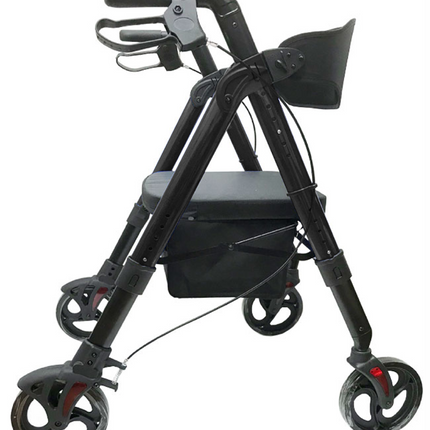 Heavy Duty Bariatric Aluminum Folding Rollator