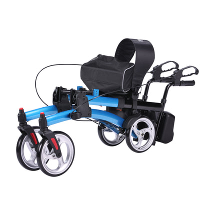 Elevate Upright Walker, blue